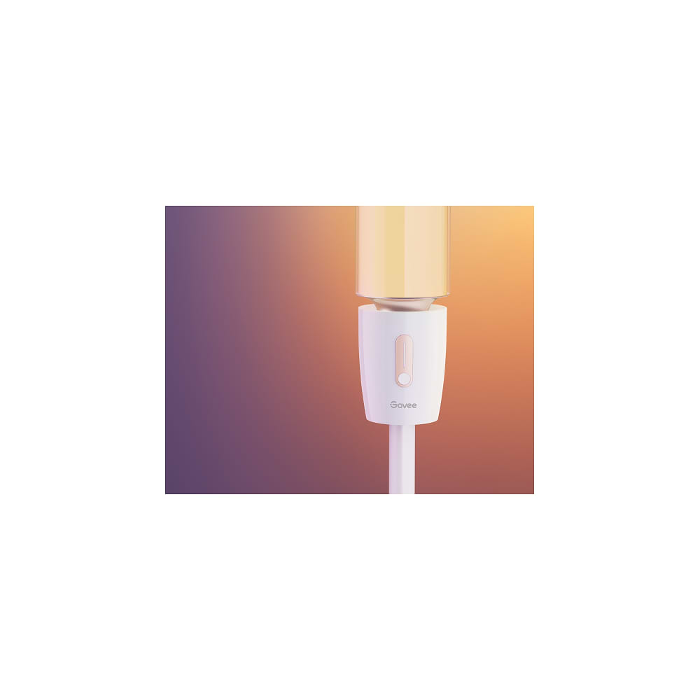 Govee - RGBICWW Cylinder Corner Floor Lamp / White
