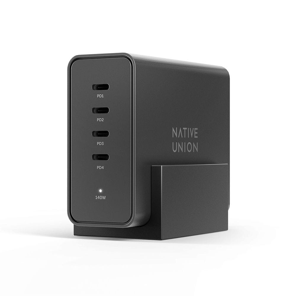 NATIVE UNION - Fast Desktop Charger PD 140W / Black