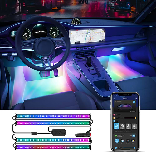 Govee - RGBIC Interior Car Lights / Black