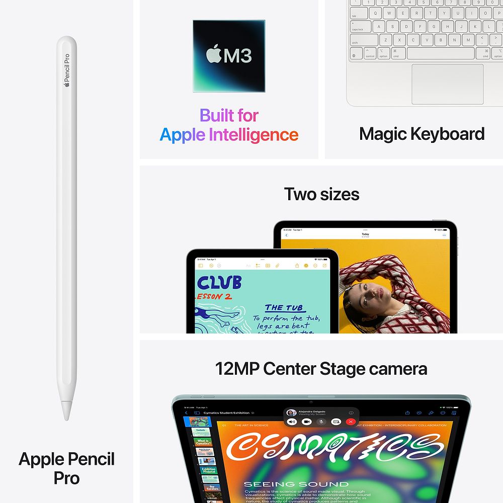 Apple - iPad Air 11-inch & 13-inch with M3 chip