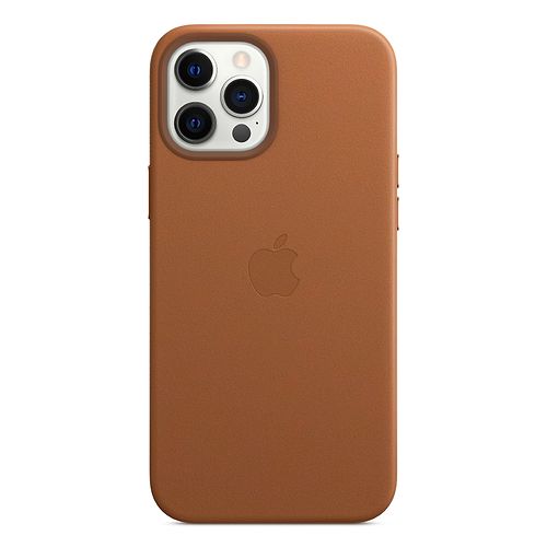 Apple - iPhone 12 Pro Max Leather Case with MagSafe