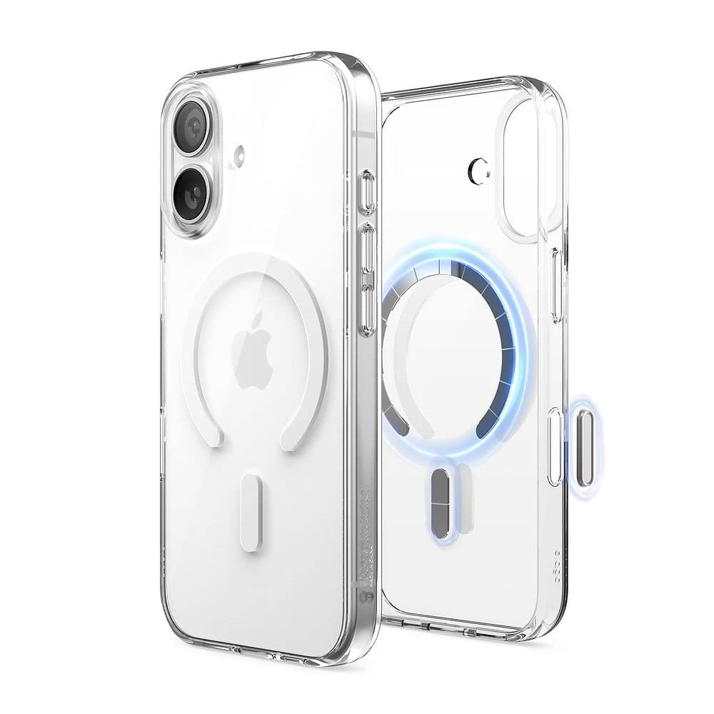 elago - Hybrid Case with MagSafe and Camera Control for iPhone 17 / Clear
