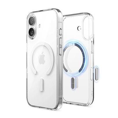 elago - Hybrid Case with MagSafe and Camera Control for iPhone 17 / Clear Clear