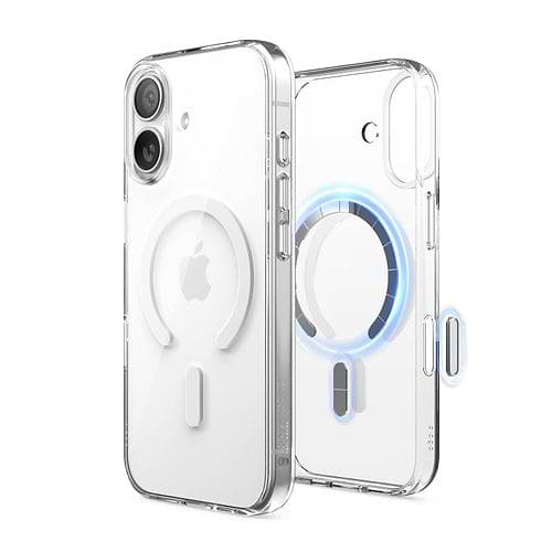 elago - Hybrid Case with MagSafe and Camera Control for iPhone 17 / Clear