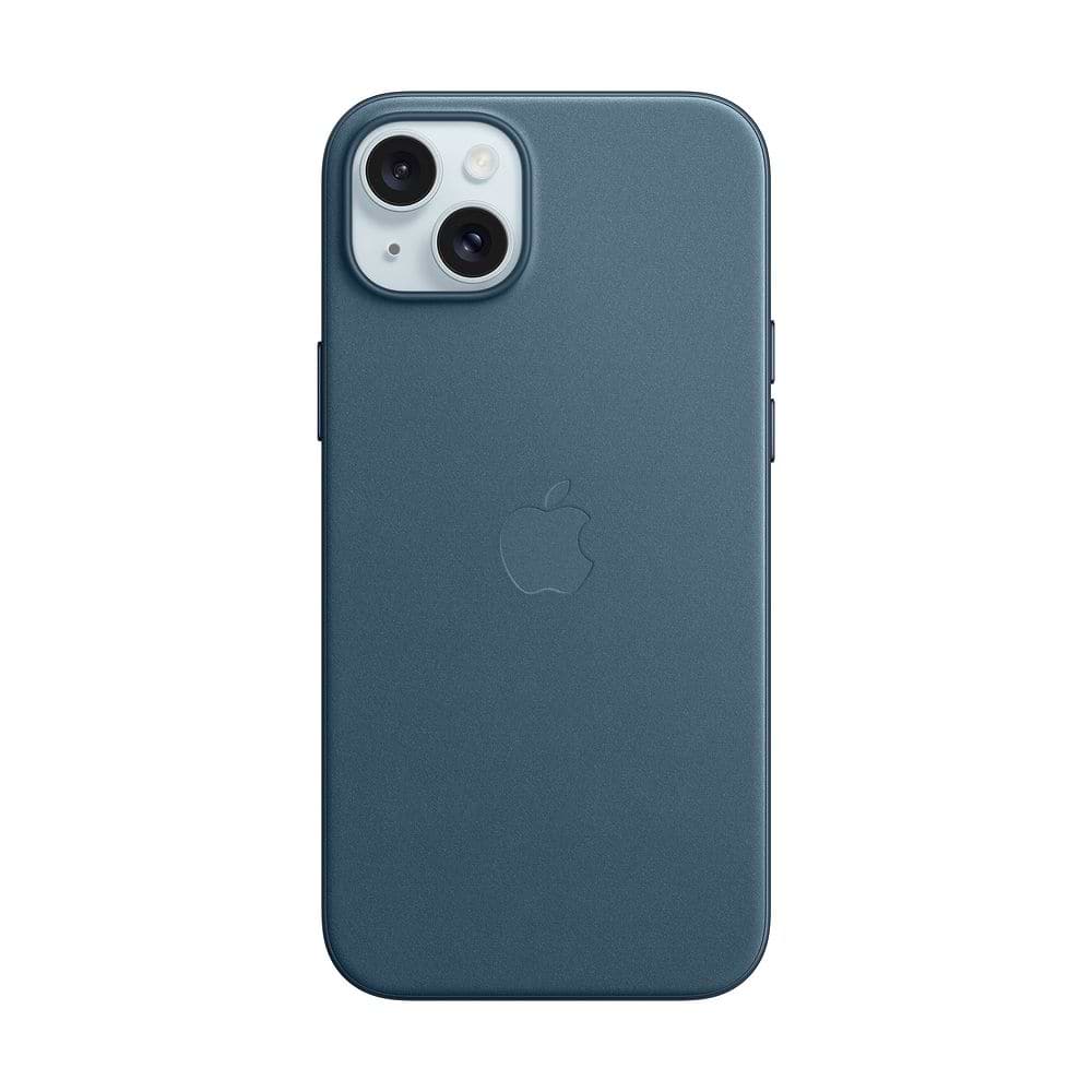 Apple iPhone 15 Plus FineWoven Case with MagSafe blue