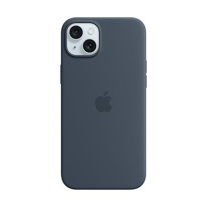 Apple - iPhone 15 Plus Silicone Case with MagSafe  