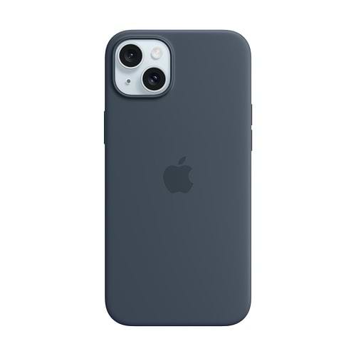 Apple - iPhone 15 Plus Silicone Case with MagSafe 