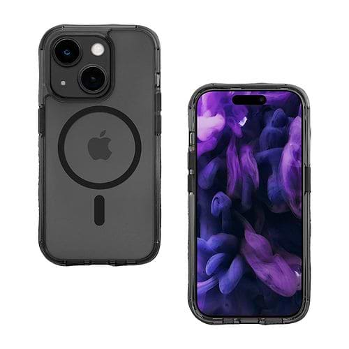 LAUT - Crystal Matter X for iPhone 15 / Black Crystal