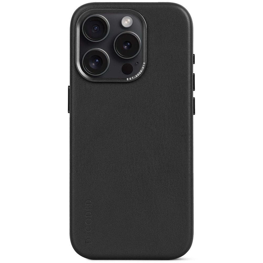 DECODED - Leather Case for iPhone 15 Pro 