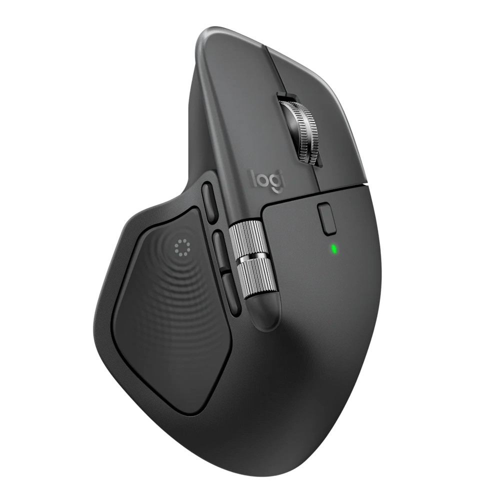 Logitech - MX Master 4 Wireless Mouse for Mac