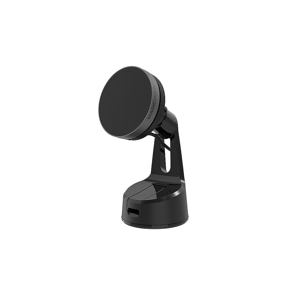 Scosche - MagicMount Elite Charge Window/Dash Qi2 15W for MagSafe Devices / Black