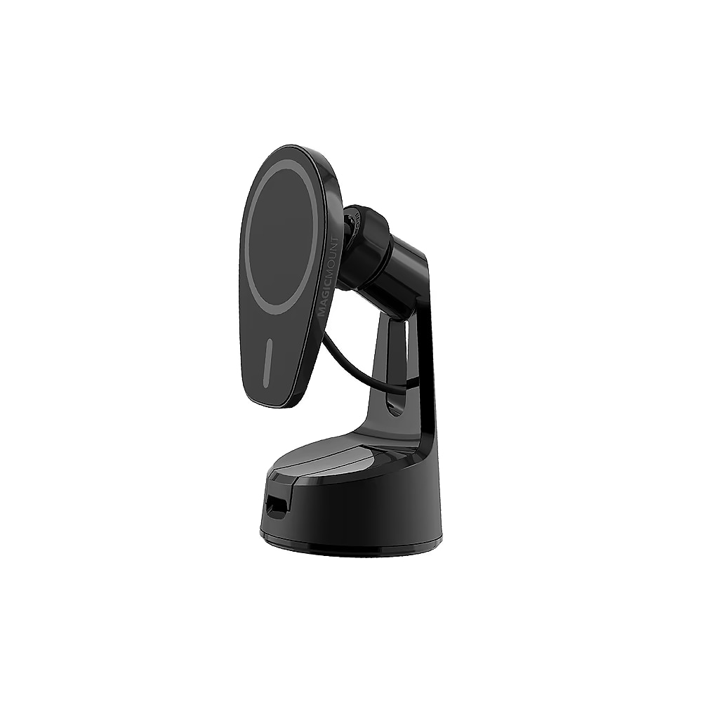 Scosche - MagicMount Charge Magnetic Window/Dash Mount for MagSafe Devices / Black