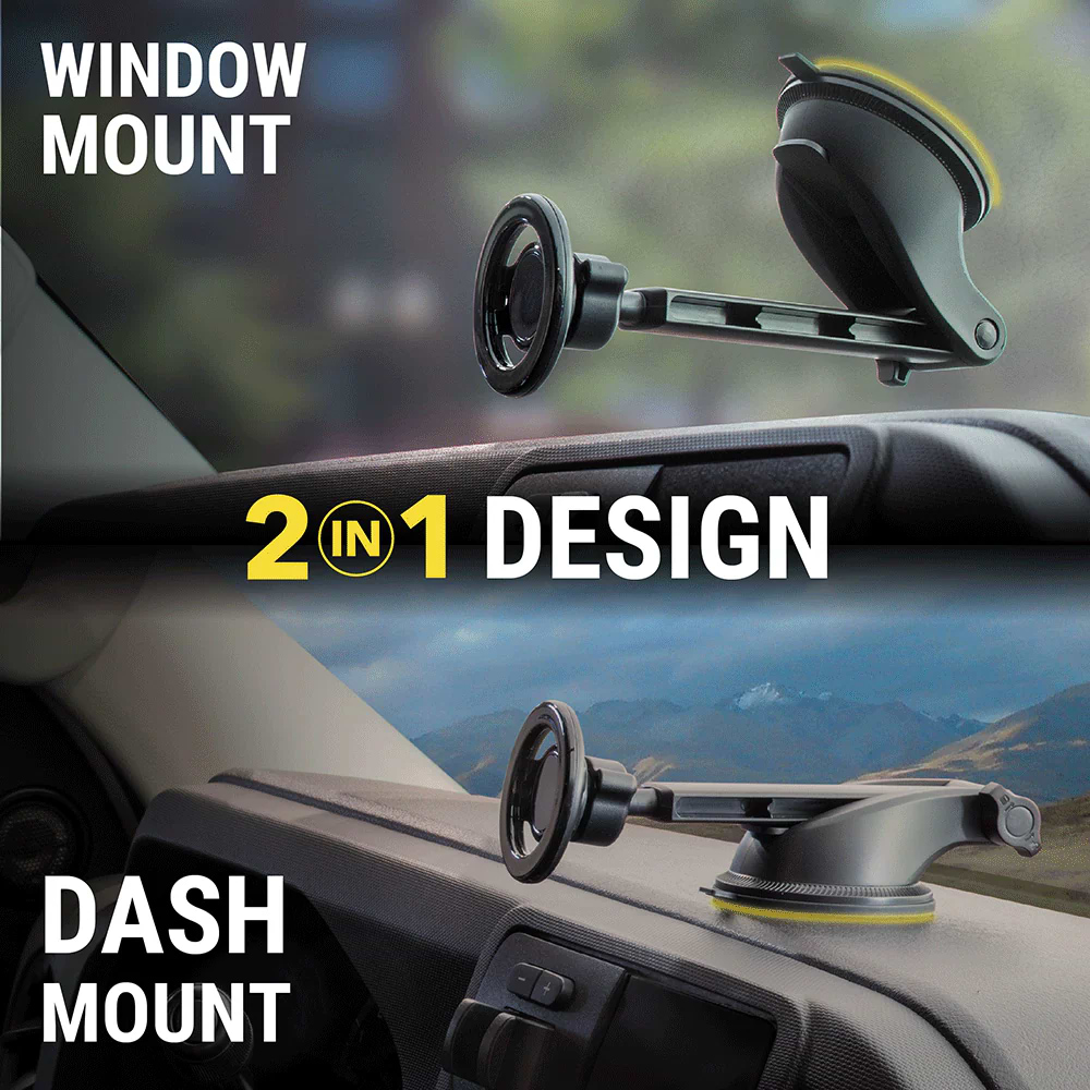 Scosche - MagicMount Select MS for Window/Dash Extended Reach / Black