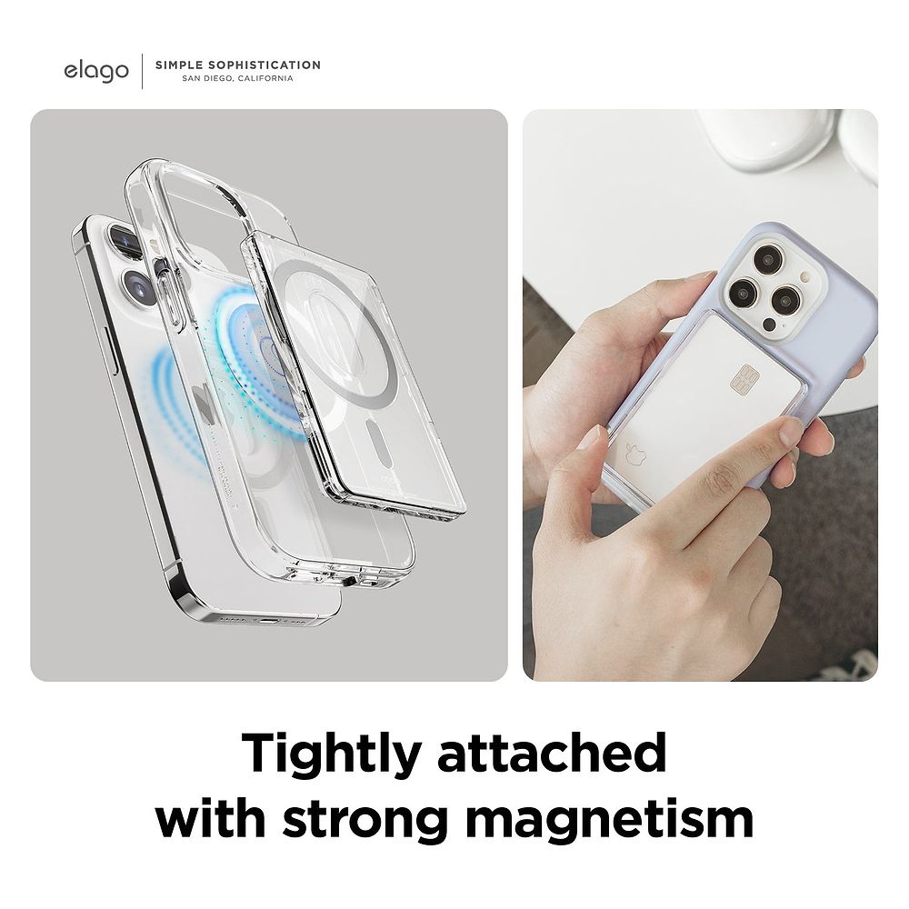 elago - MagSafe Card Pocket / Clear