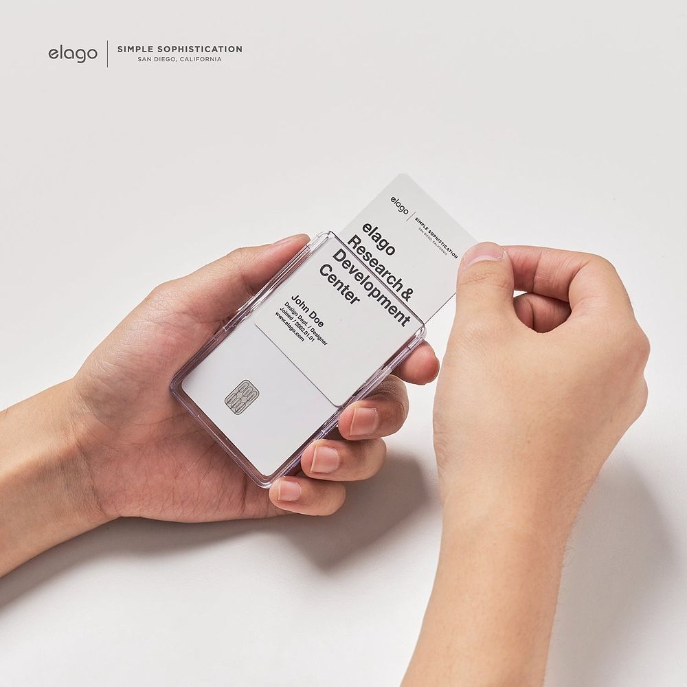 elago - MagSafe Card Pocket / Clear