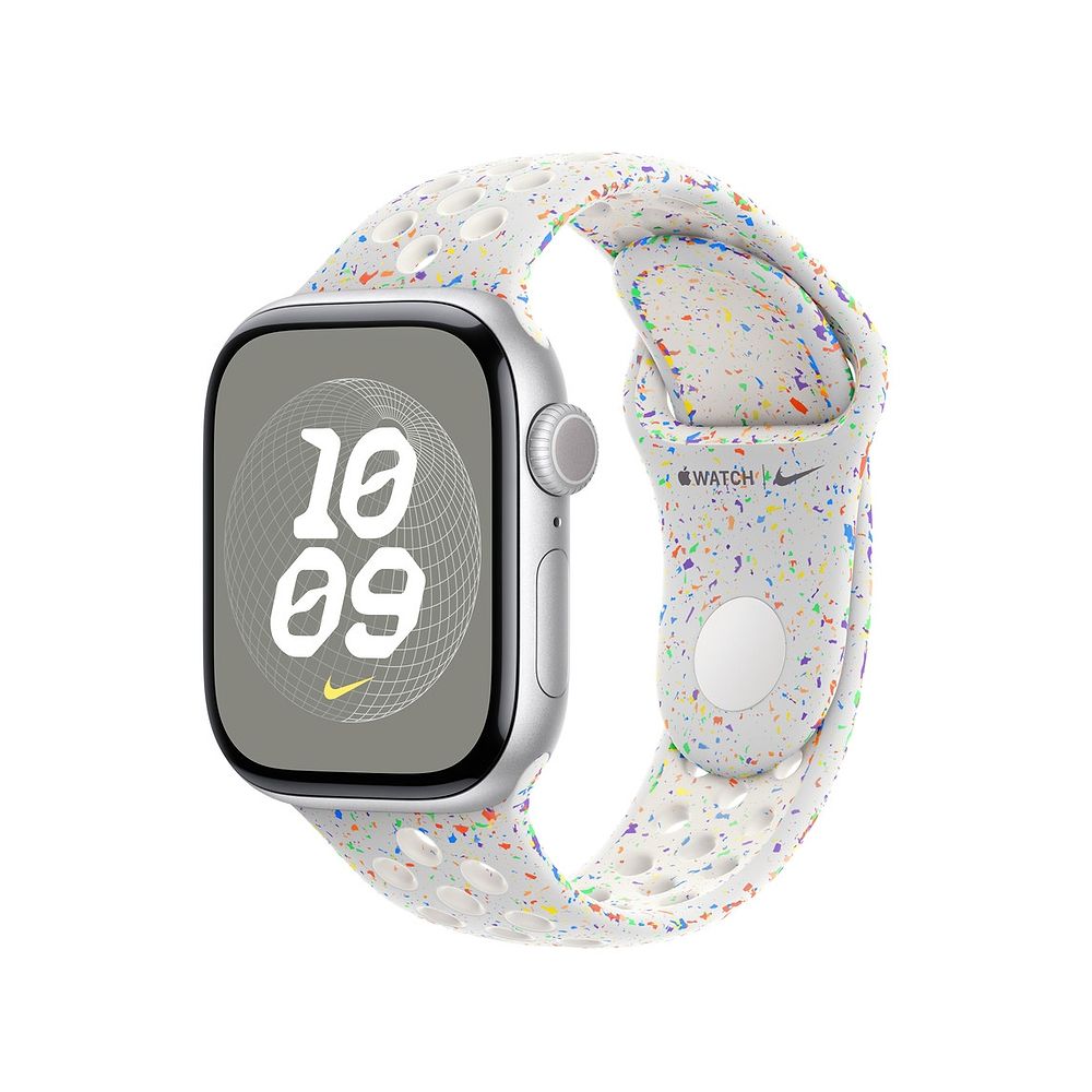Apple - 40mm Nike Sport Band / Pure Platinum