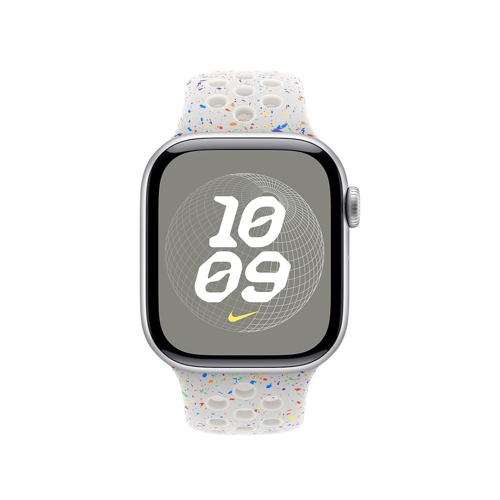 Apple - 40mm Nike Sport Band / Pure Platinum