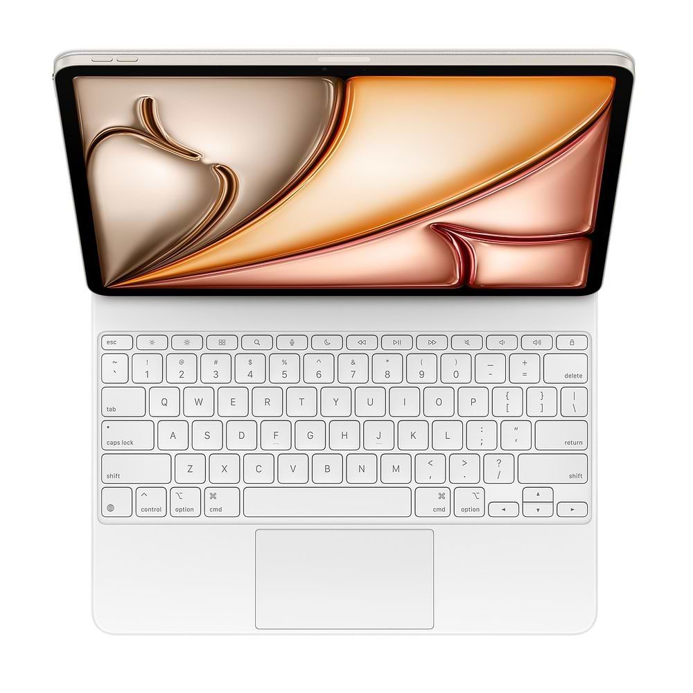 Apple - Magic Keyboard for iPad Air M3 (Hebrew) / White