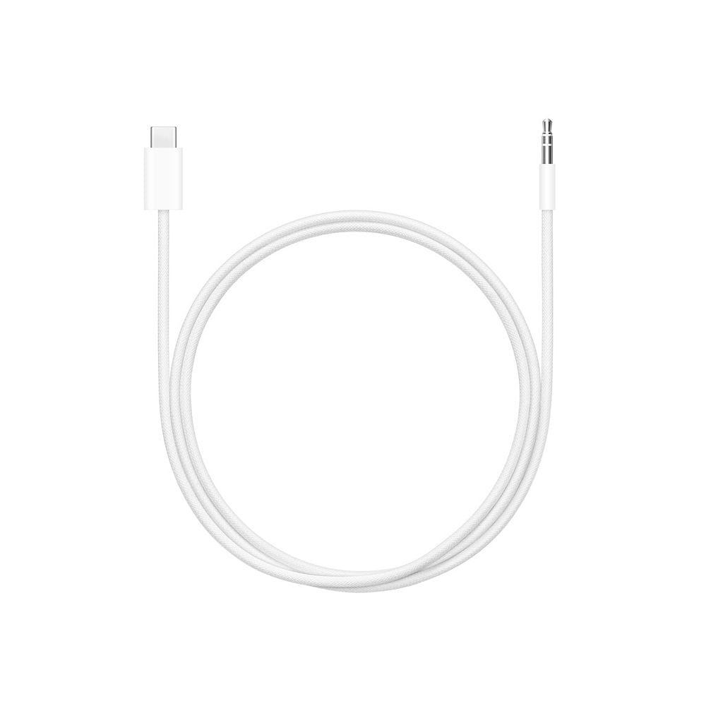 כבל שמע USB-C ל-3.5 מ״מ באורך 1.2 מטר, לחיבור אוזניות או רמקולים, כולל תמיכה דו־כיוונית וחיבור לאיכות שמע נמוכה השהיה.