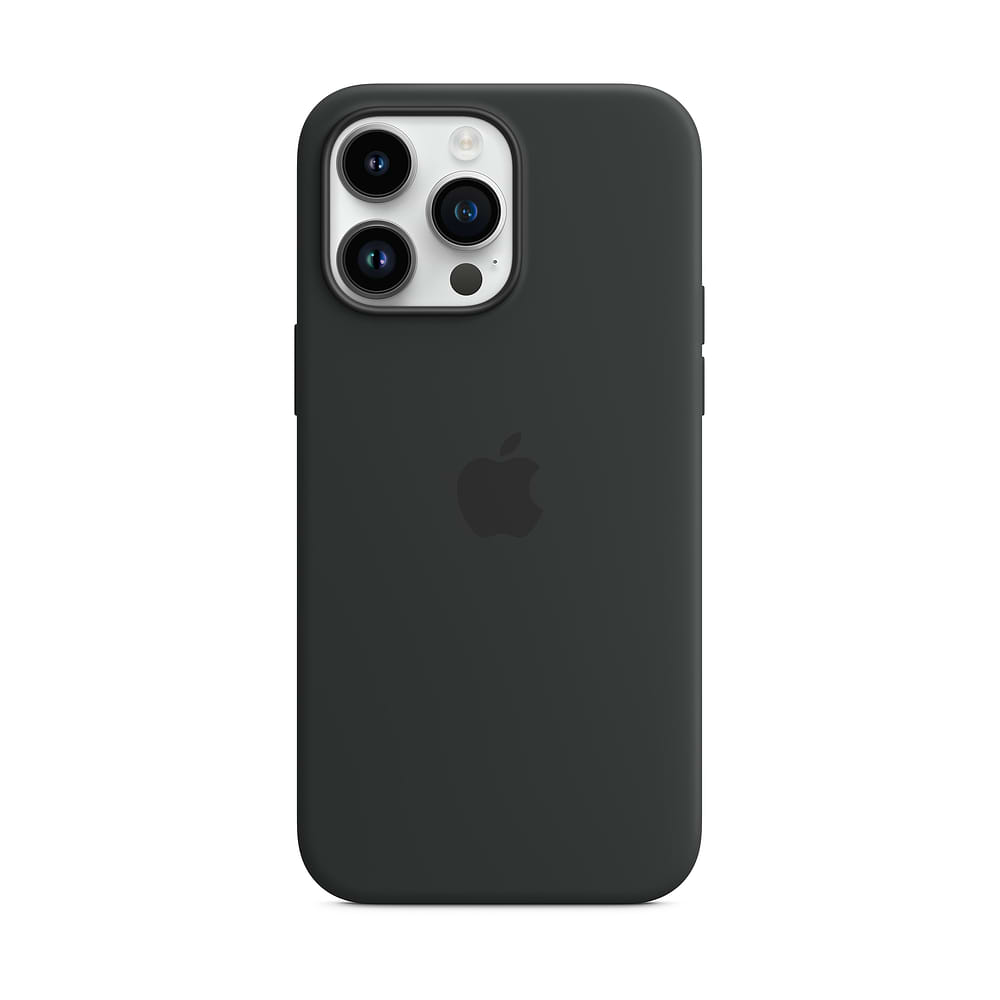 Apple - Silicone Case with MagSafe for iPhone 14 & iPhone 14 Pro
