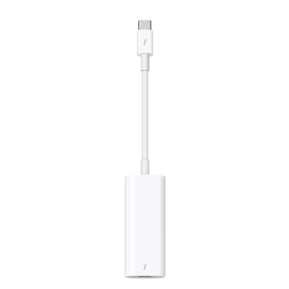 מתאם מבית Apple שמאפשר חיבור בין חיבורי Thunderbolt 3 (USB-C) ו-USB 4 במחשבי Mac לבין התקני Thunderbolt ו-Thunderbolt 2. המתאם מיועד לגישור בין תקני Thunderbolt שונים לשימוש עם ציוד תואם.