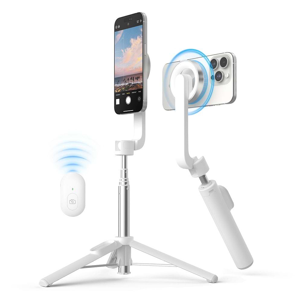 elago - Magnetic Selfie Stick for MagSafe / White