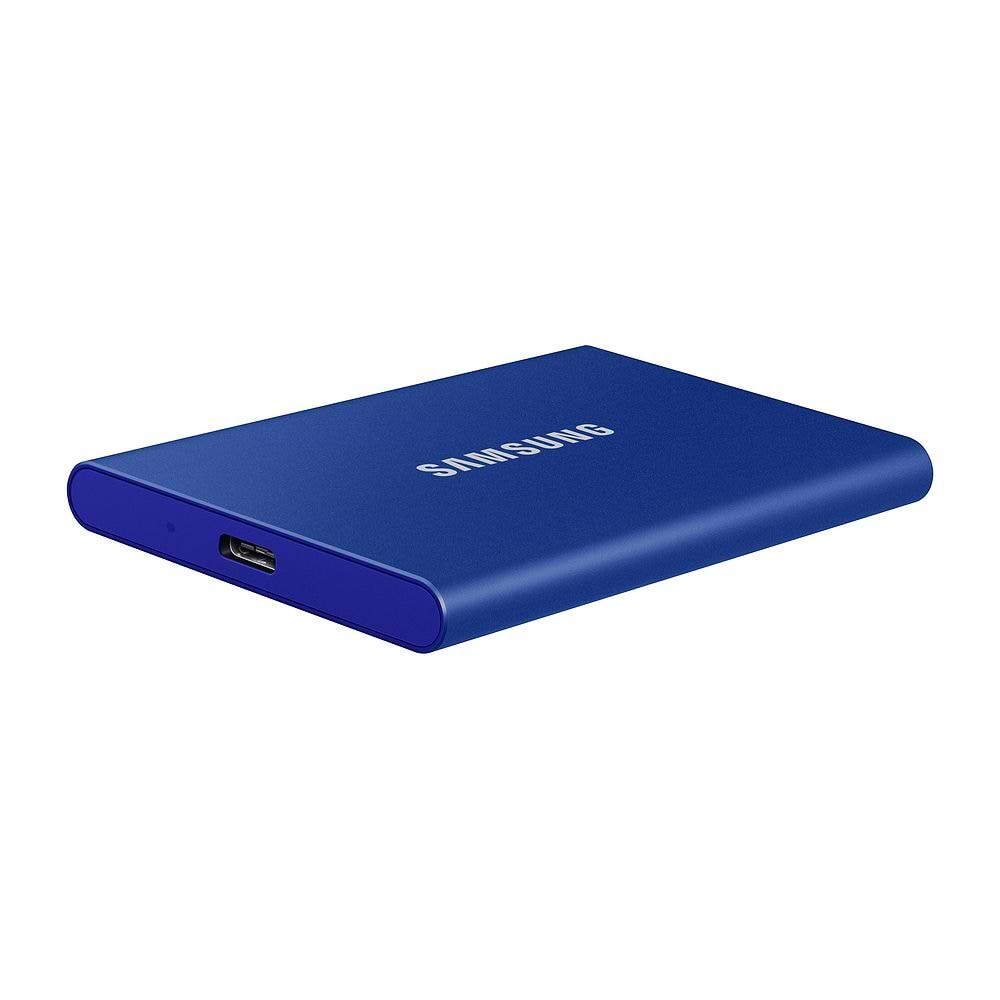 Samsung - T7 Portable SSD 500GB/1TB/2TB blue