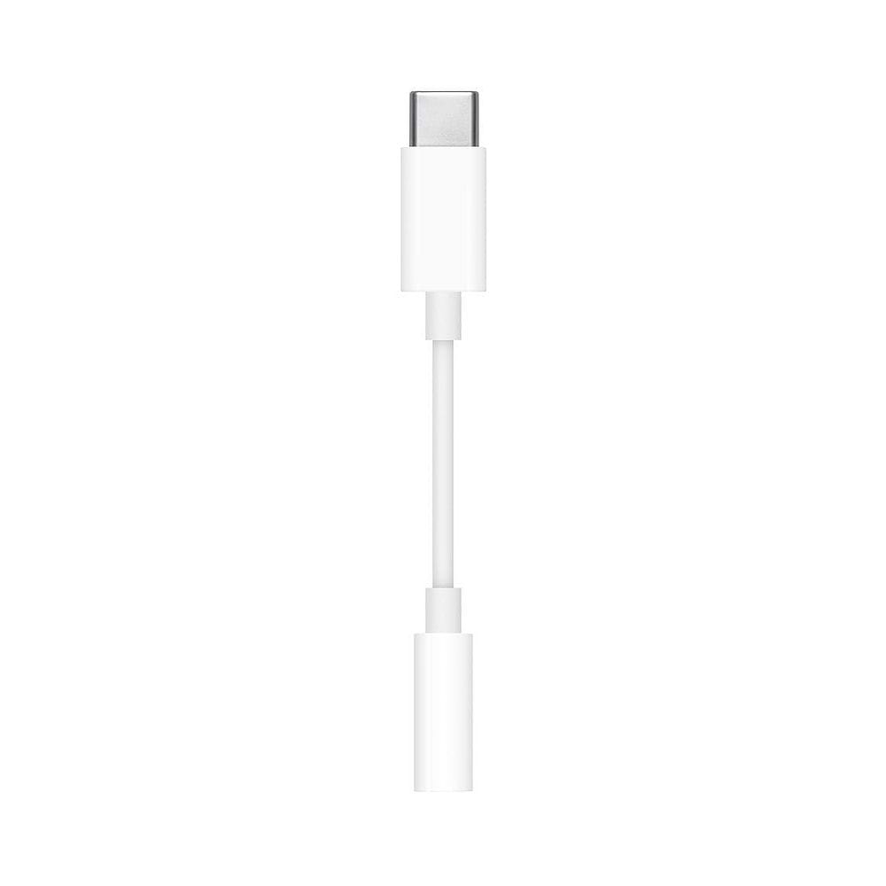 Apple - USB-C to 3.5 mm Headphone Jack Adapter / White