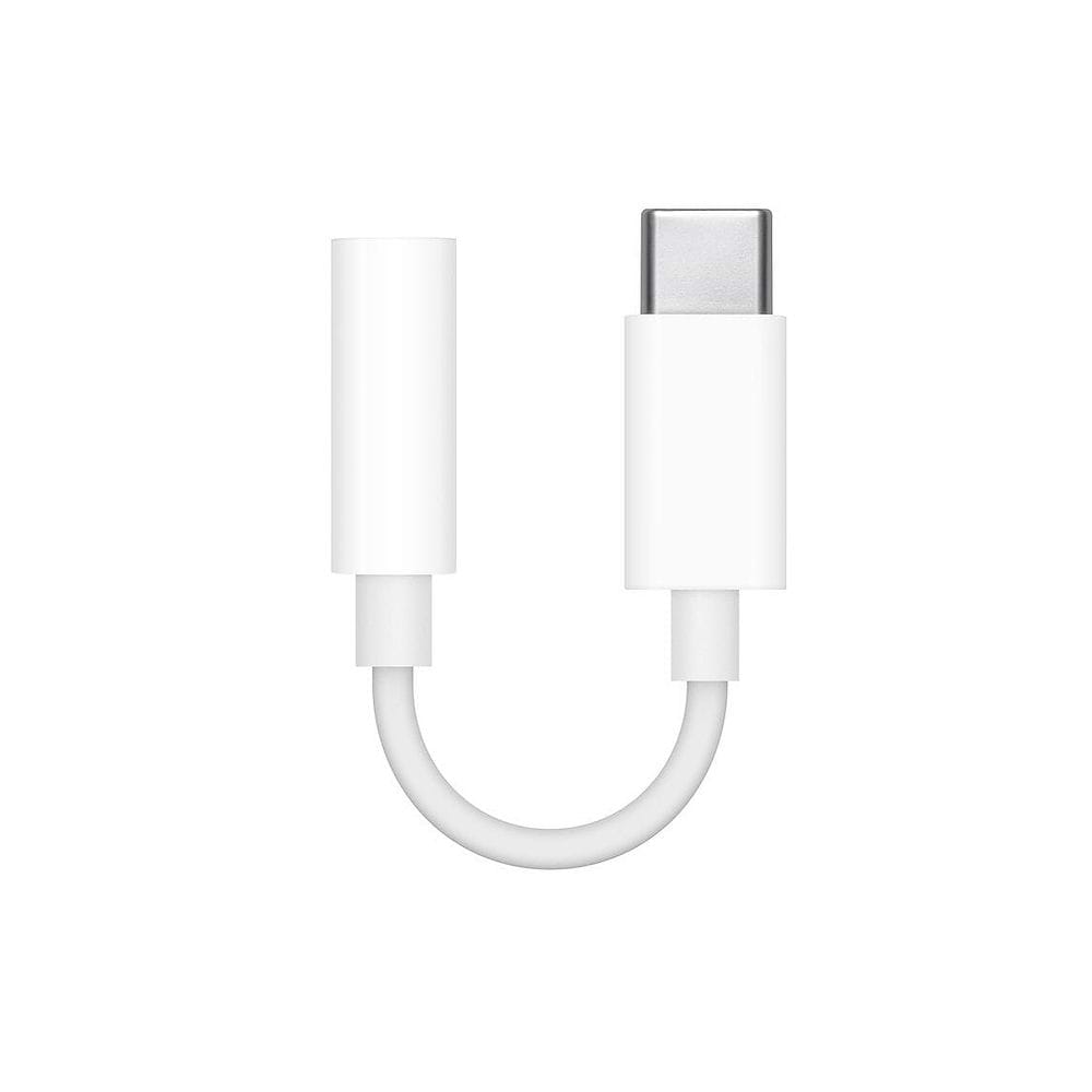 Apple - USB-C to 3.5 mm Headphone Jack Adapter / White