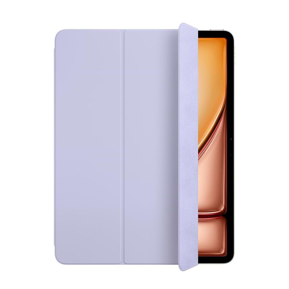Apple - Smart Folio for iPad Air 13-inch (M4) הוא כיסוי דק וקל ל-iPad Air, המגן על חזית וגב המכשיר ותומך במגוון זוויות צפייה.