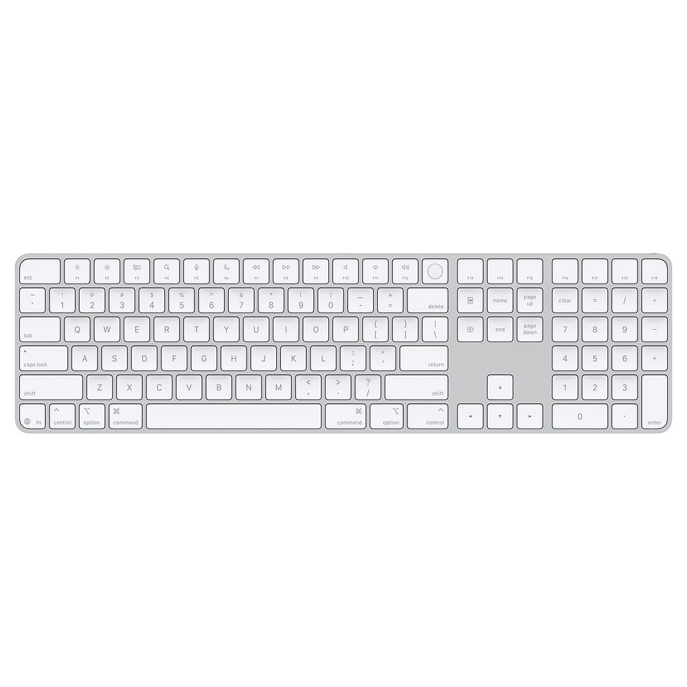 Apple - Magic Keyboard with Touch ID and Numeric Keypad for Mac models with Apple Silicon (Arabic) 