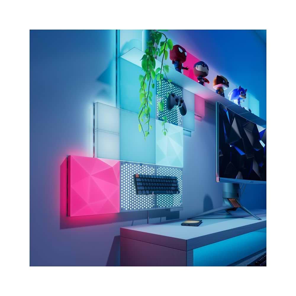 Nanoleaf - Blocks Combo Lite Smarter Kit (5 Pack) / White