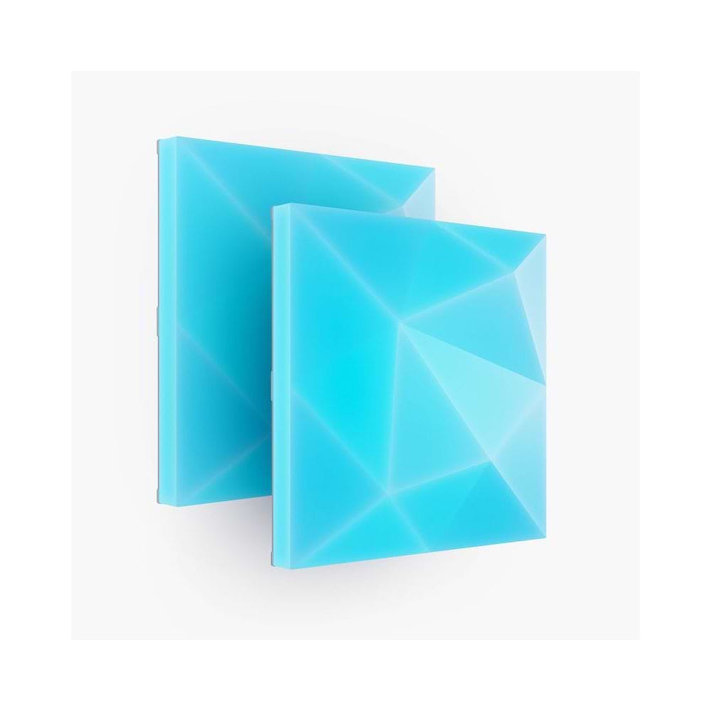 Nanoleaf - Blocks Textured Big Squares Add-On (2 Pack) / White