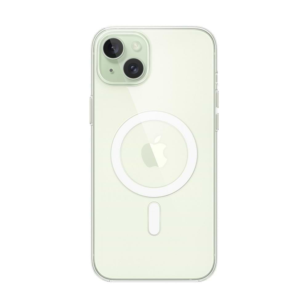 Apple - iPhone 15 Plus Clear Case with MagSafe 