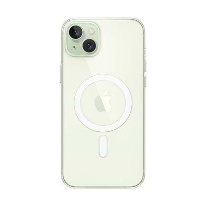 Apple - iPhone 15 Plus Clear Case with MagSafe  