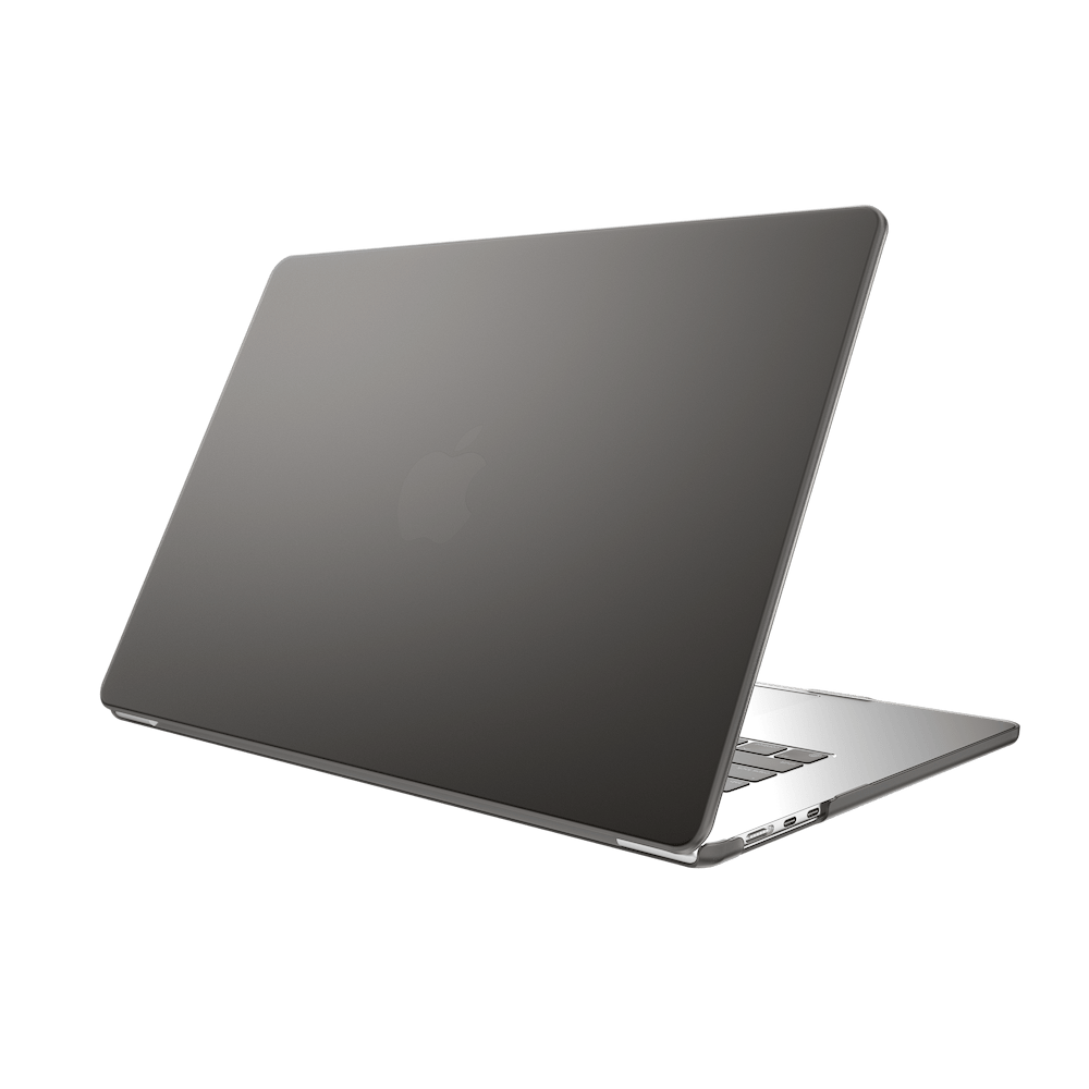 SwitchEasy Nude MacBook Protective Case For MacBook Air 15 clear black