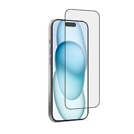 OTAO - Glass Screen Protector 2.5D for iPhone 15 / Black
