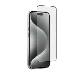 OTAO - Glass Screen Protector 2.5D for iPhone 15 Pro Max / Black