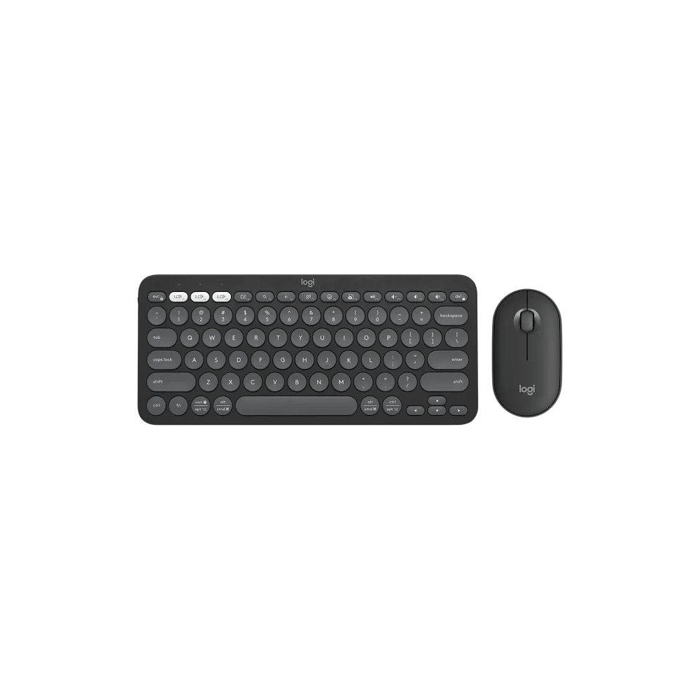Logitech - Pebble 2 Combo for Mac / Graphite