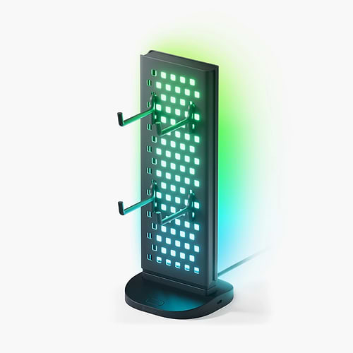Nanoleaf - Pegboard Desk Dock / Black