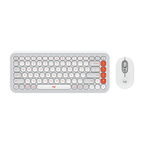 Logitech - POP Icon Combo Keyboard and Mouse