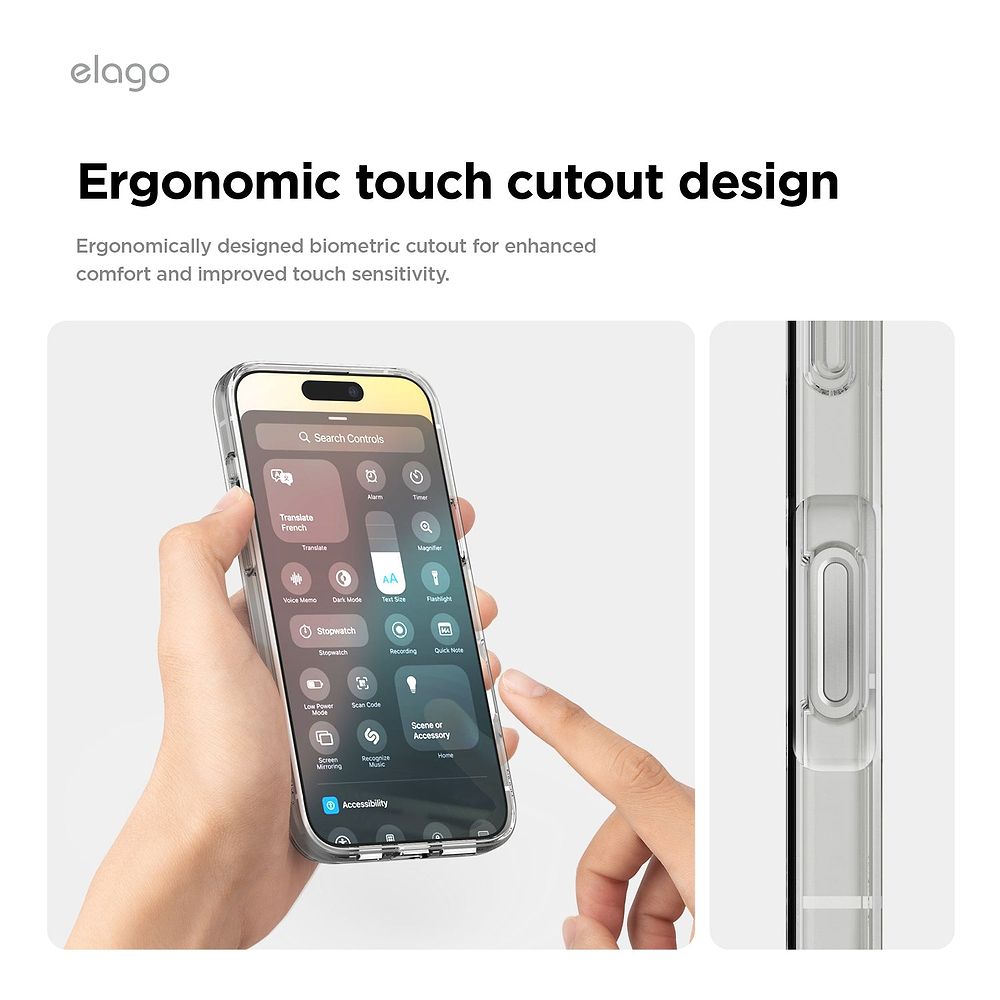 elago - Magnetic Hybrid Case for iPhone 16 