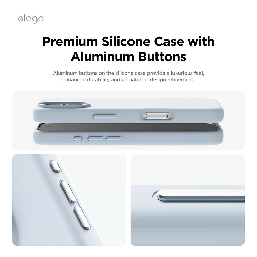 elago - Magnetic Silicone Case for iPhone 16 