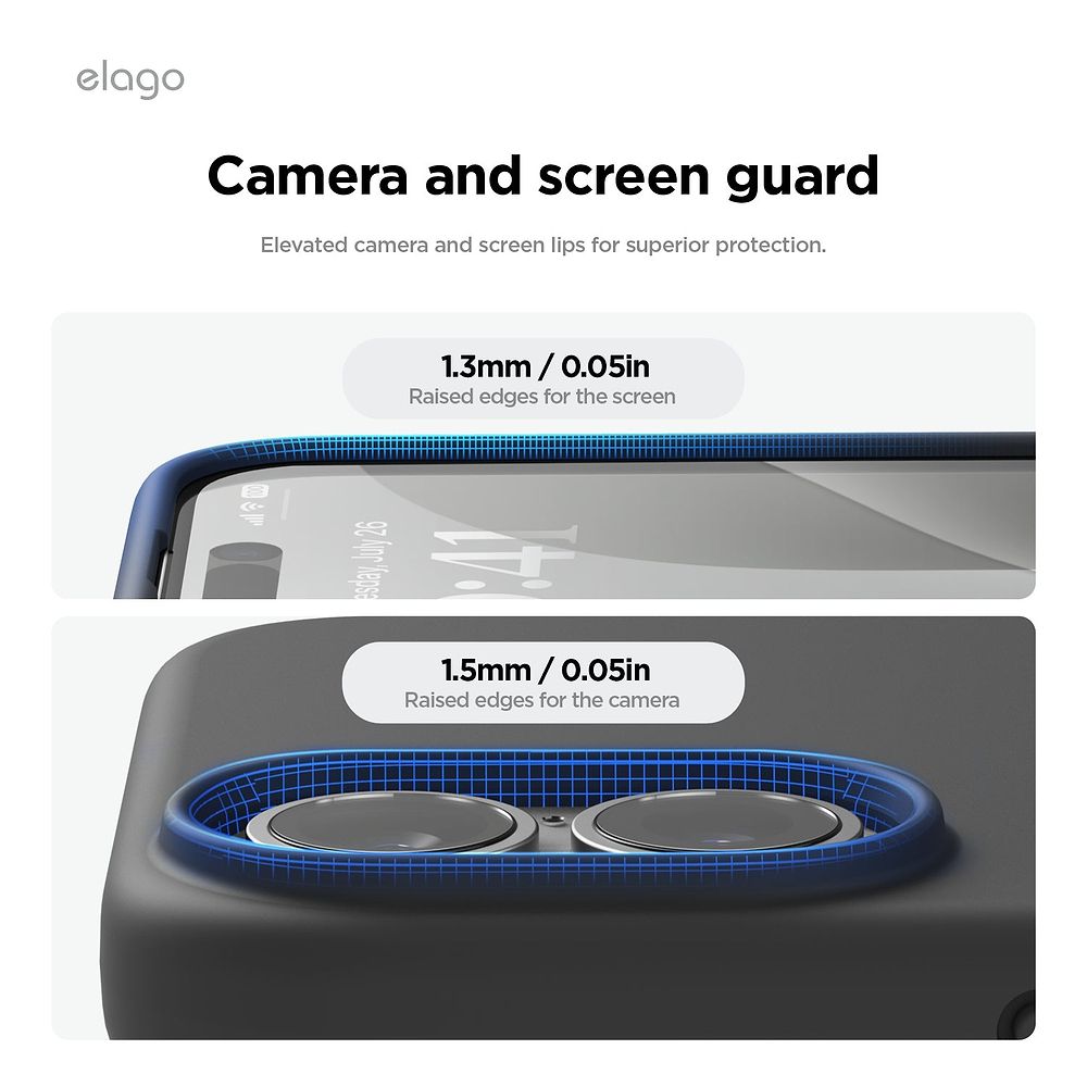 elago - Magnetic Silicone Case for iPhone 16 Plus