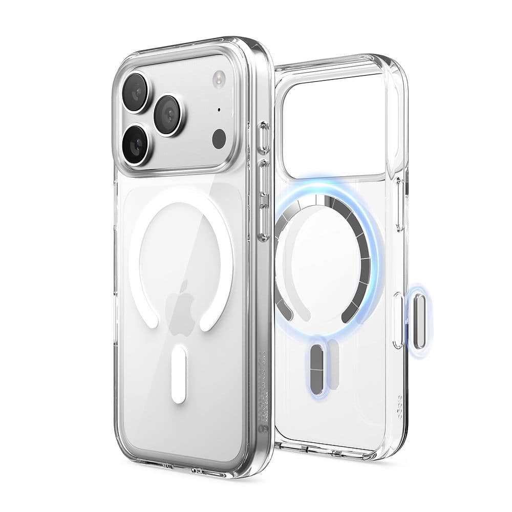 elago - Hybrid Case with MagSafe and Camera Control for iPhone 17 Pro Max / Clear