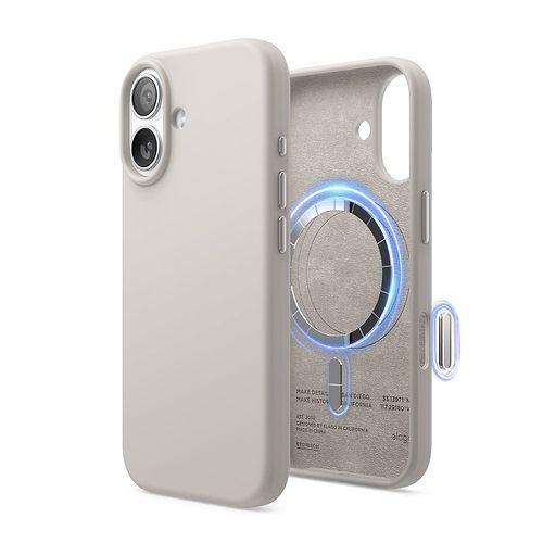 elago - Silicone Case with MagSafe and Camera Control for iPhone 17