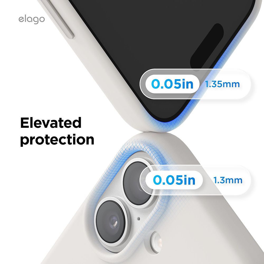 elago - Silicone Case with MagSafe and Camera Control for iPhone 17