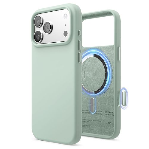 elago - Silicone Case with MagSafe and Camera Control for iPhone 17 Pro 