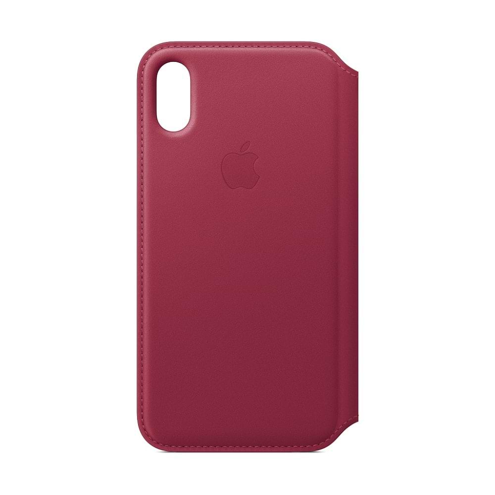 iPhone X Leather Folio Case