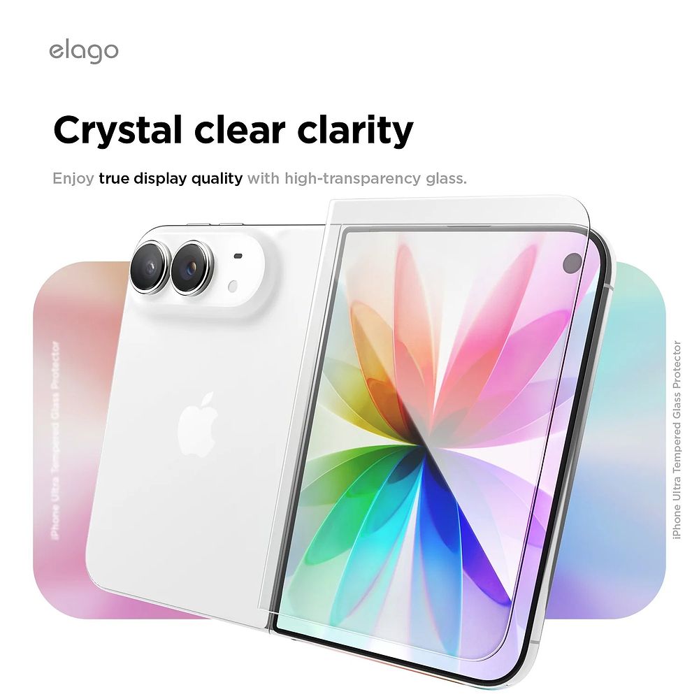 elago - Screen Protector iPhone Duo (with Easy Installation Tray) / Clear
